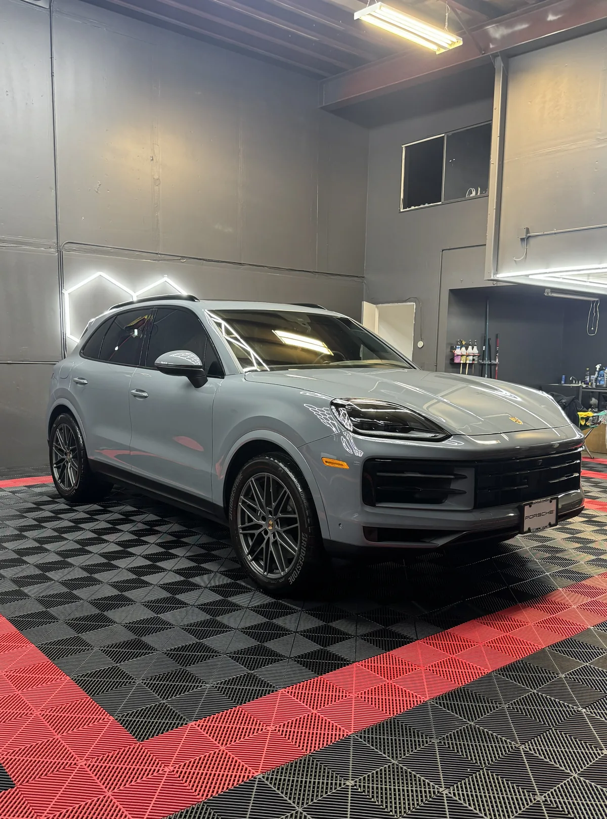A finished Porsche in the Rich Auto Detailing workshop